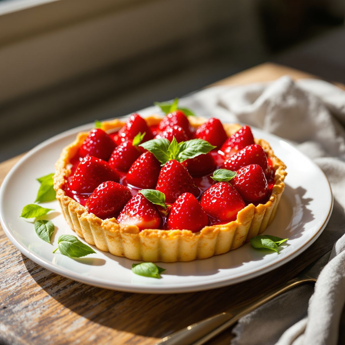 Tarte fraise